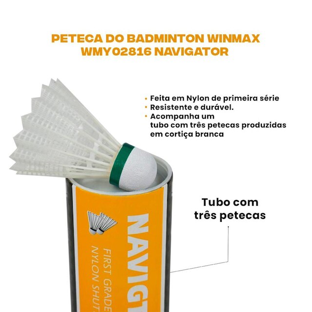 Peteca do Badminton Winmax Navigator