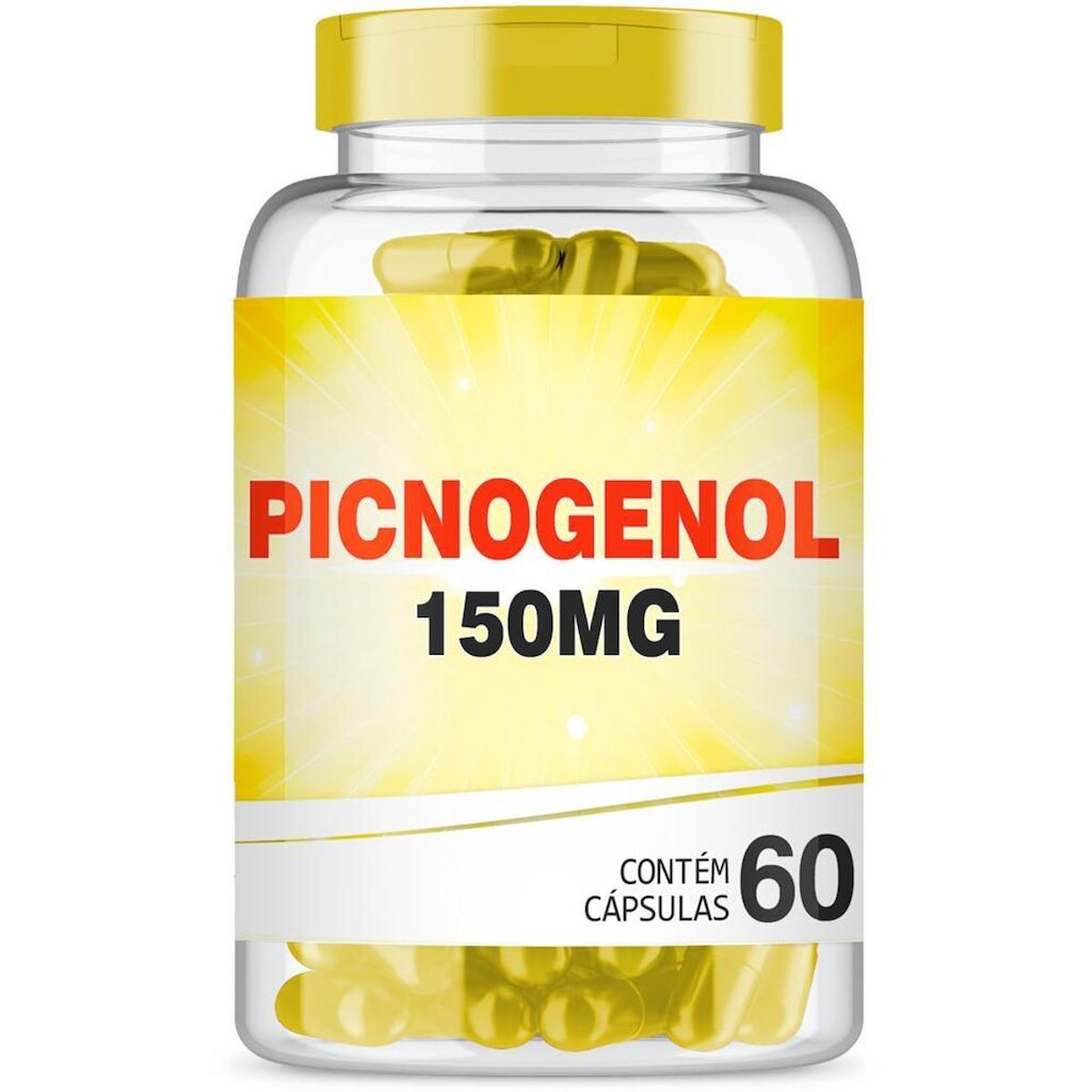 Picnogenol 150mg com 60 cápsulas Elasticidade da Pele