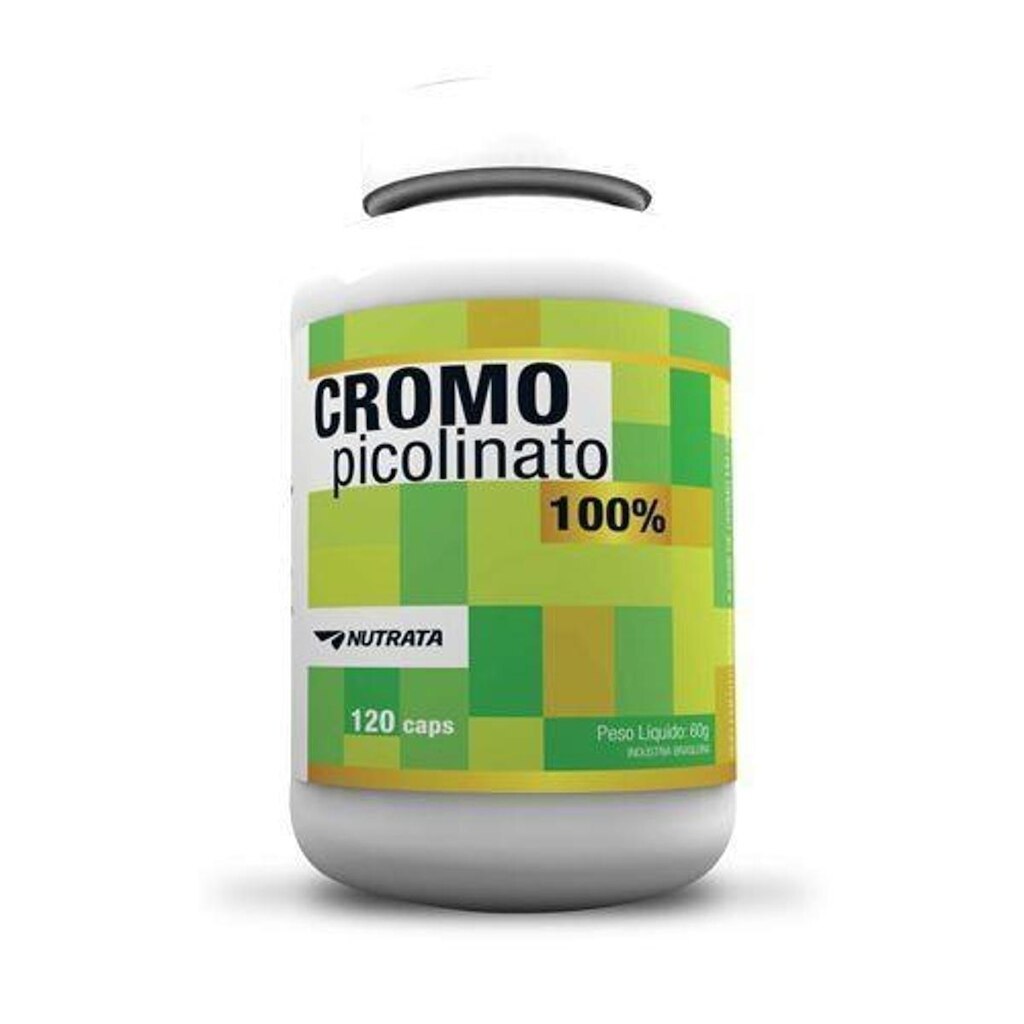 Picolinato de Cromo 120 cápsulas - Nutrata