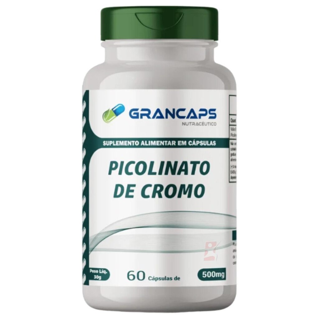 PICOLINATO DE CROMO ALTA CONCENTRAÇÃO 250MCG COM 90 CÁPSULAS - GRANCAPS