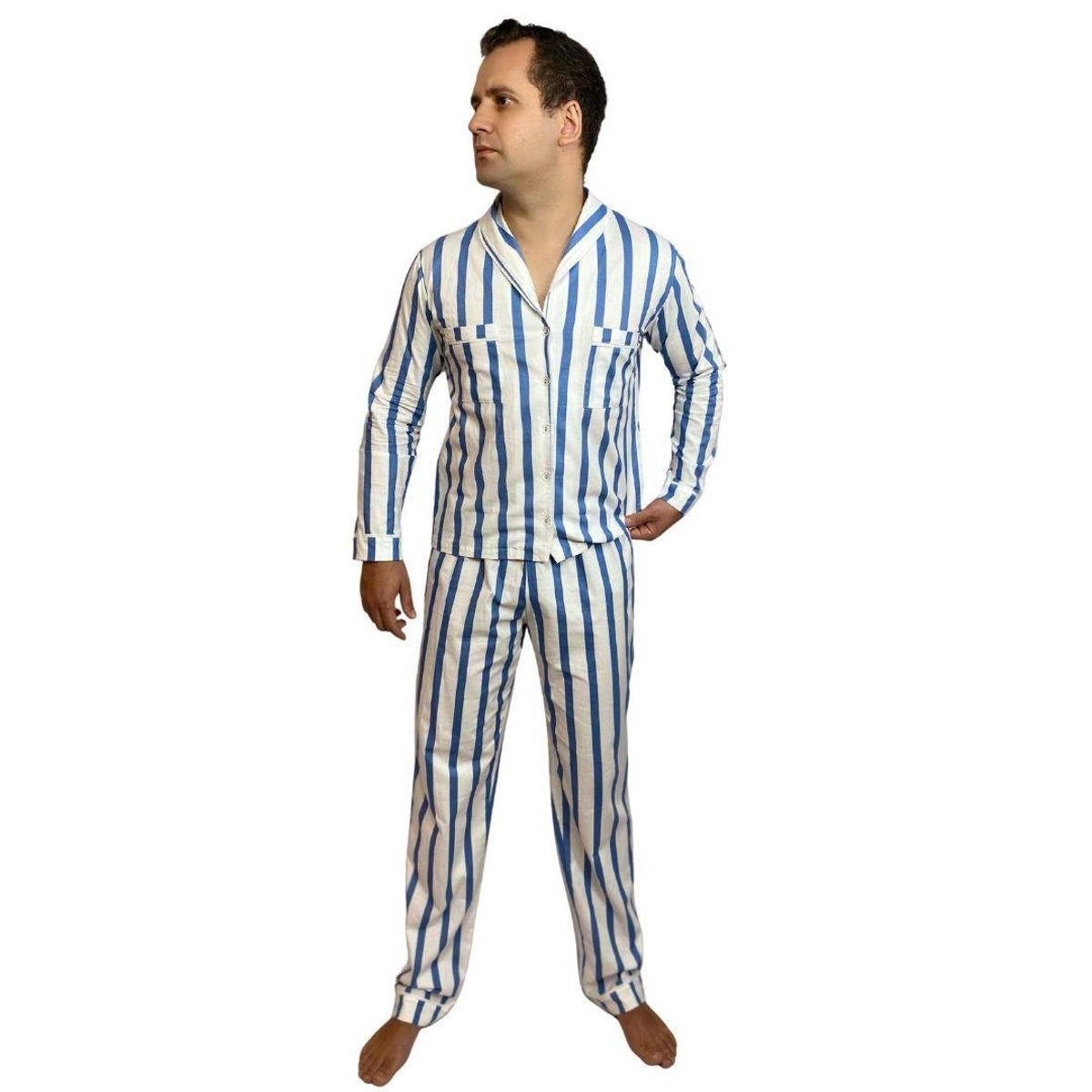 Pijama Americano Marinheiro - Branco | Netshoes