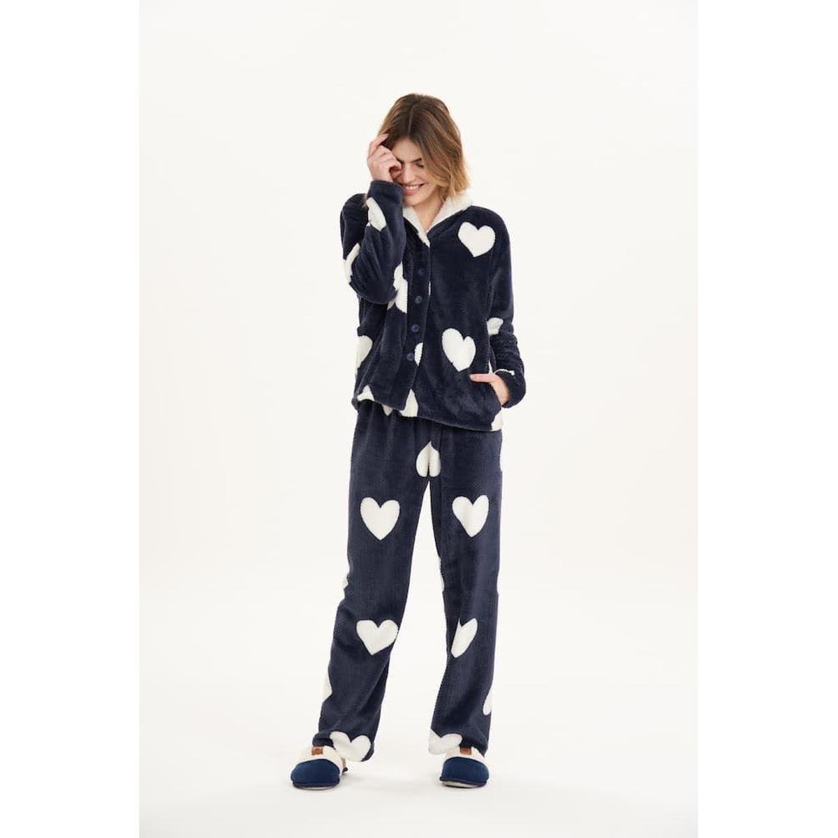 Pijama Fleece Onesie Animal bonito dos desenhos animados Fantasia Homewear  Pijamas para Mulheres Homens no Soub!