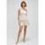 Pijama Curto Hering Em Ribana Com Linho Feminino - Off White