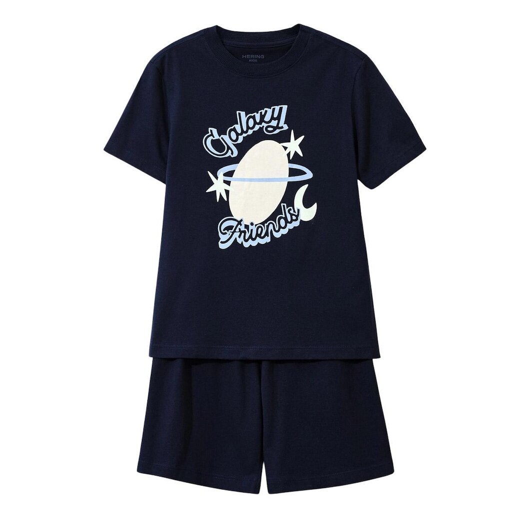 Pijama Infantil Hering Galaxy Friends Azul