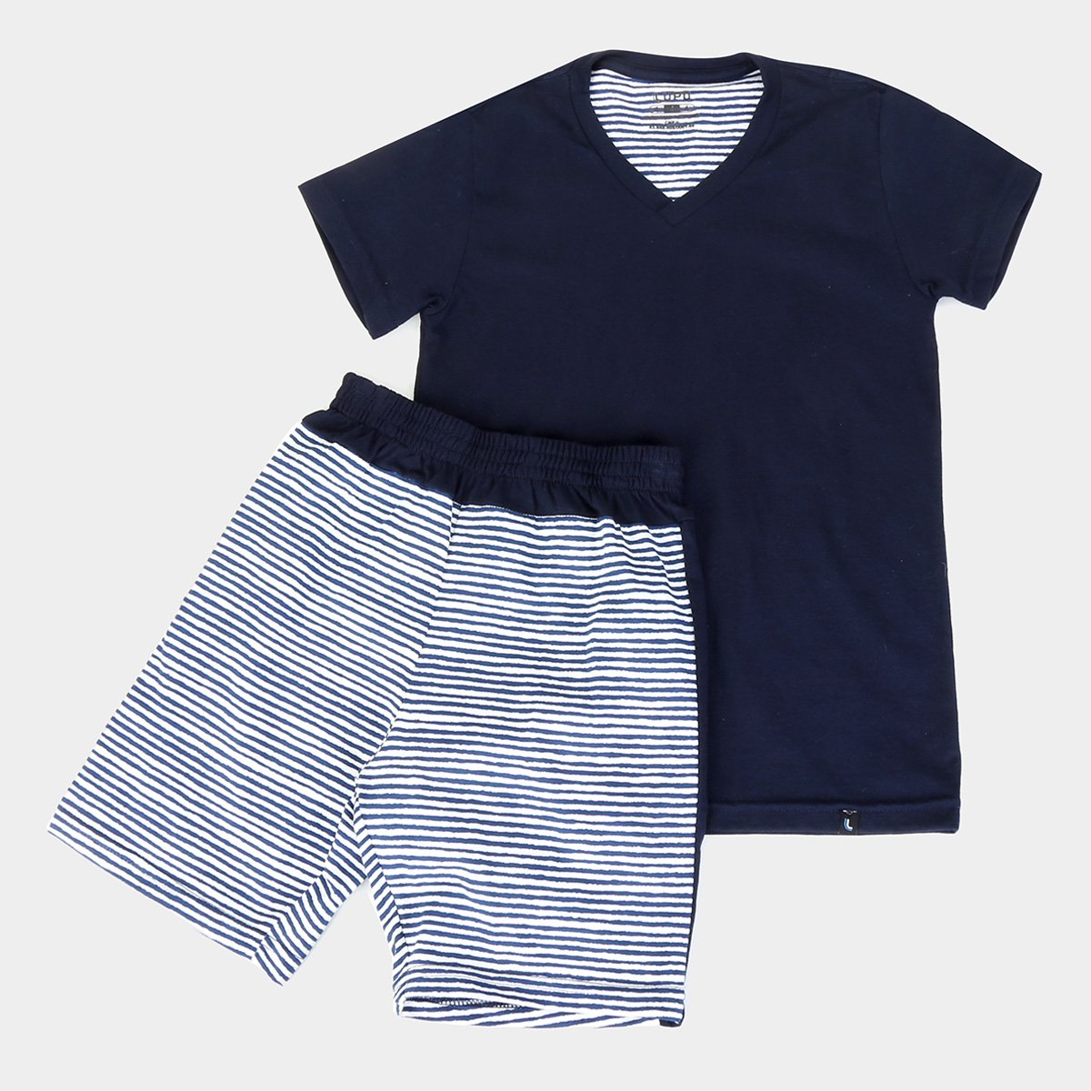 Pijama lupo infantil curto Clearance