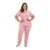Pijama Longo Liganete Rose Sepie 1052-PL Plus Size - Rosê