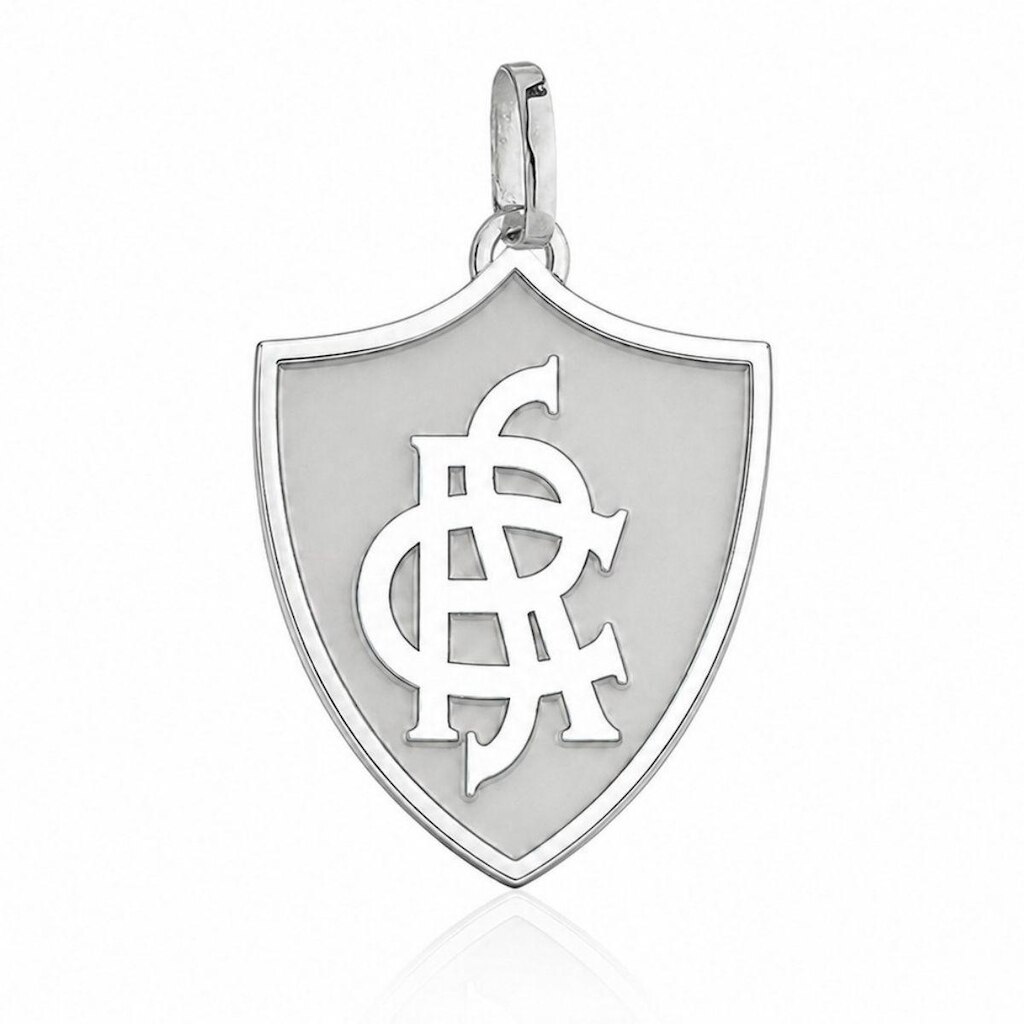 PINGENTE ESCUDO RETRÔ SPORT 1CM