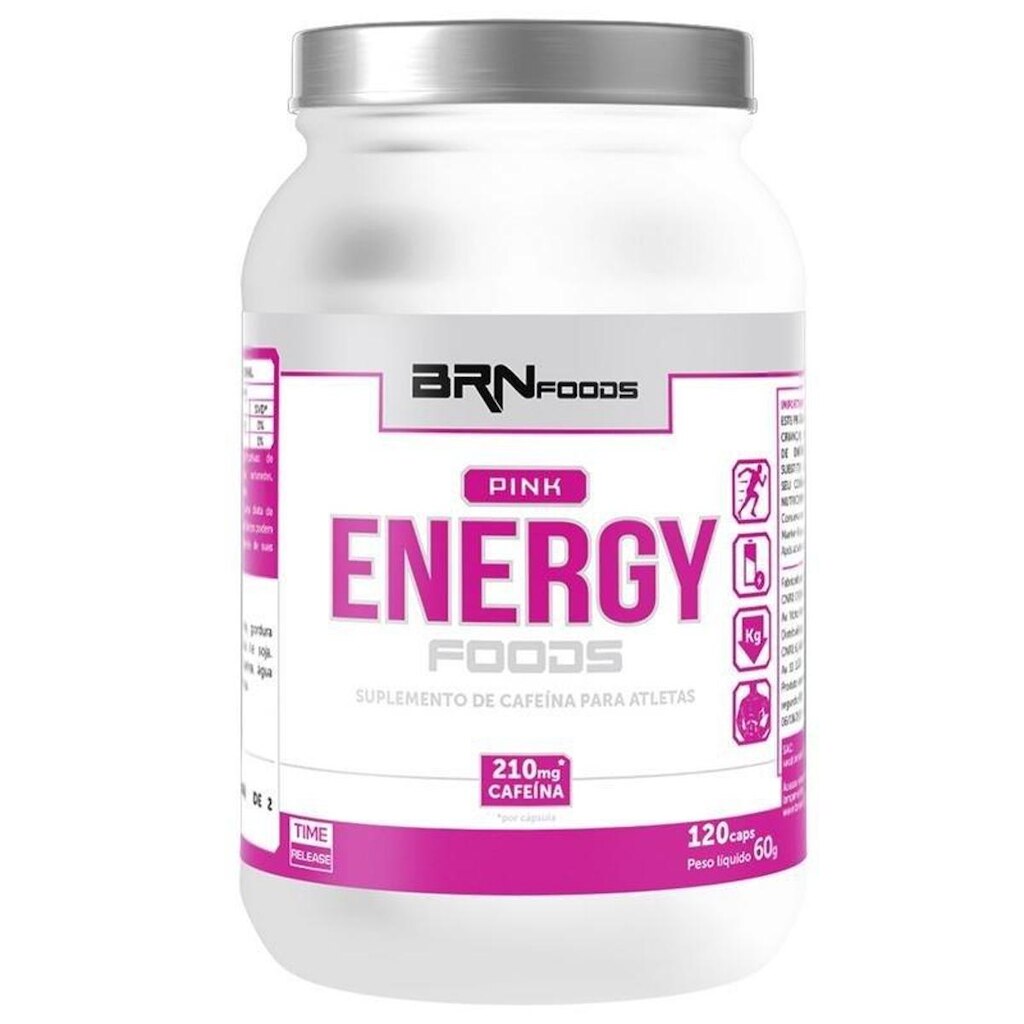 PINK ENERGY FOODS 120 CAPS
