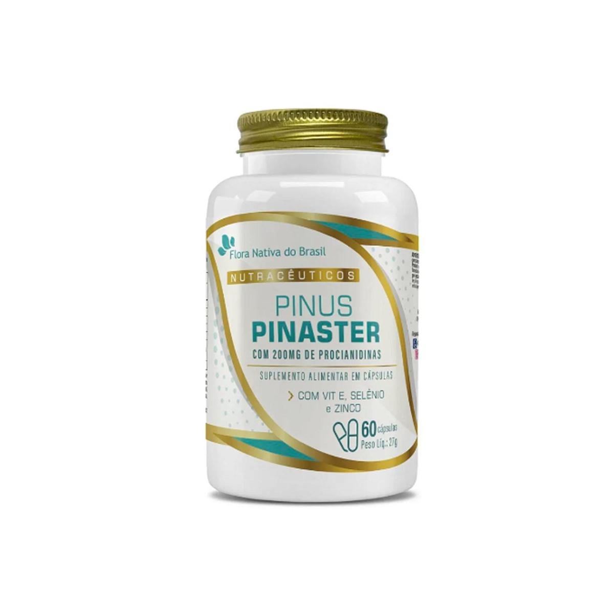 Pinus Pinaster 200mg de Procianidinas 60 cps Flora Nativa