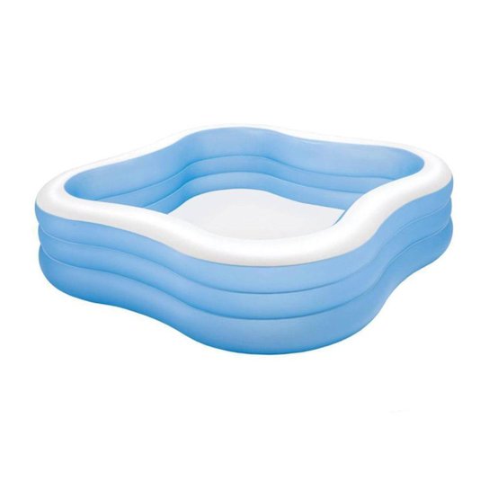 piscina familiar retangular 1 250 litros intex