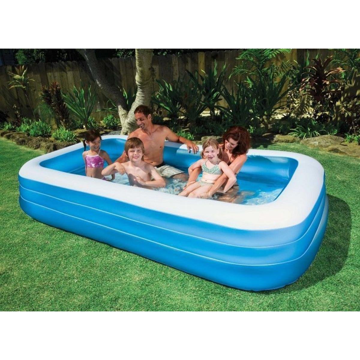 Piscina Infl vel 1000 Litros Retangular Intex Azul Netshoes piscina-infl-vel-1000-litros-retangular-intex-azul-netshoes
