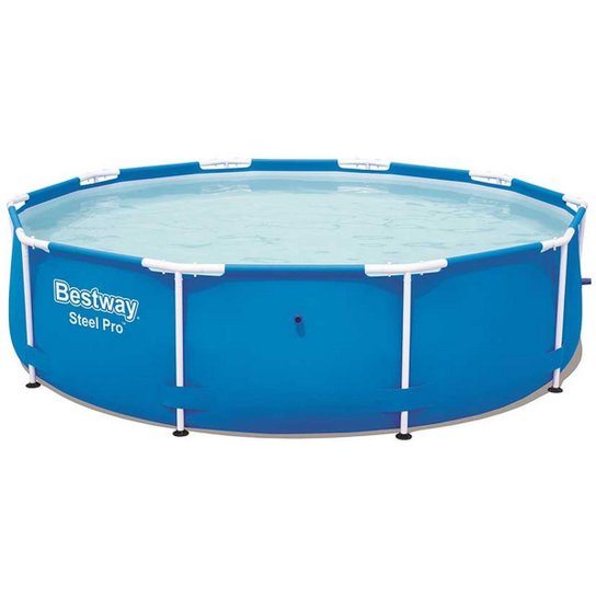 piscina redonda bestway estruturada circular grande para 5 pessoas 4678l 3 metros