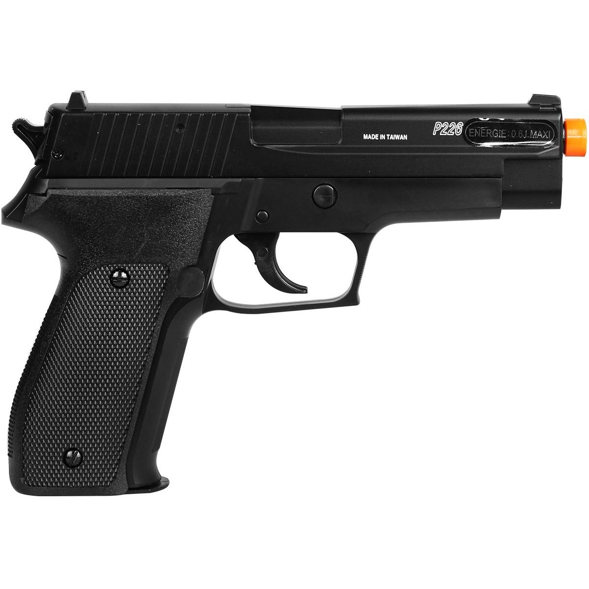 Pistola Airsoft Cybergun Spring Sig Sauer P226 Slide Metal Netshoes