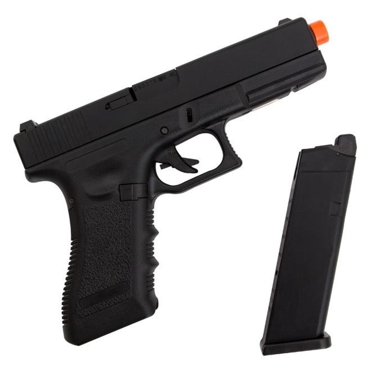 Pistola Airsoft GBB Glock R17 Army Armament Preto Netshoes