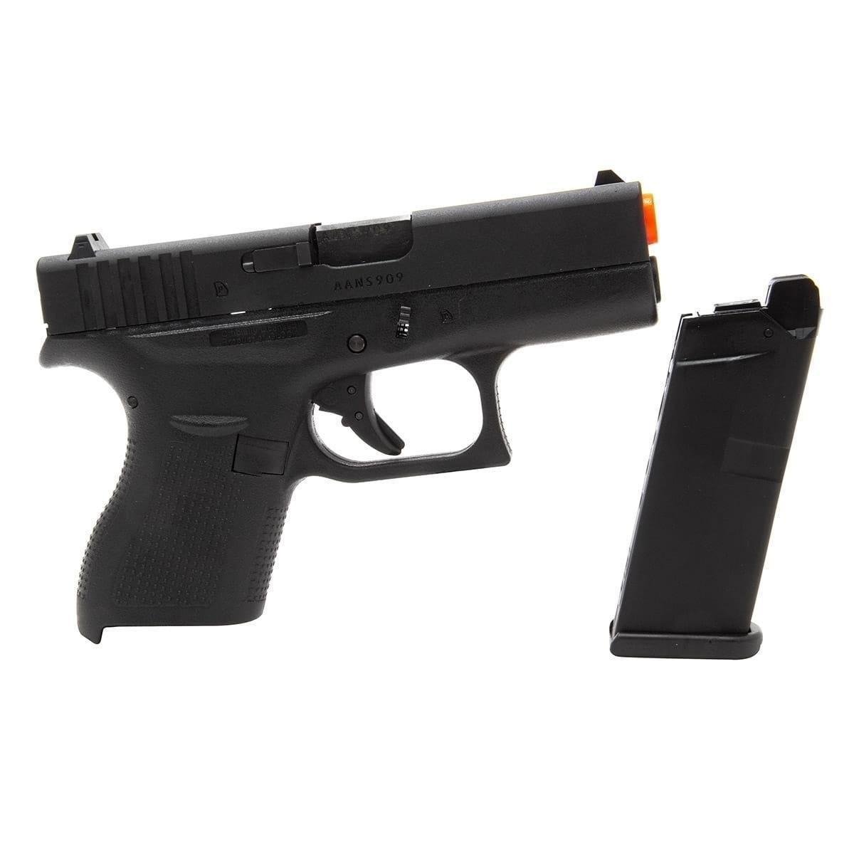 Pistola de Airsoft GBB Green Gas Glock G42 Licenciada Slide Metal