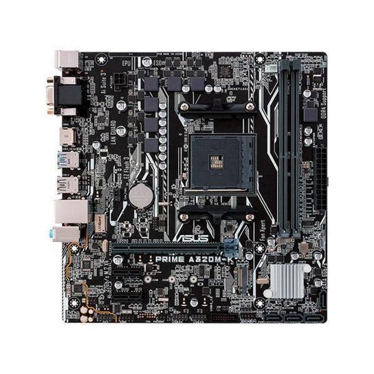 Placa Mae Asus Prime A320M-K/BR DDR4 Socket AM4 Chipset AMD A320 - Cinza+Preto é ruim? Placa Mae Asus Prime A320M-K/BR DDR4 Socket AM4 Chipset AMD A320 - Cinza+Preto é boa?