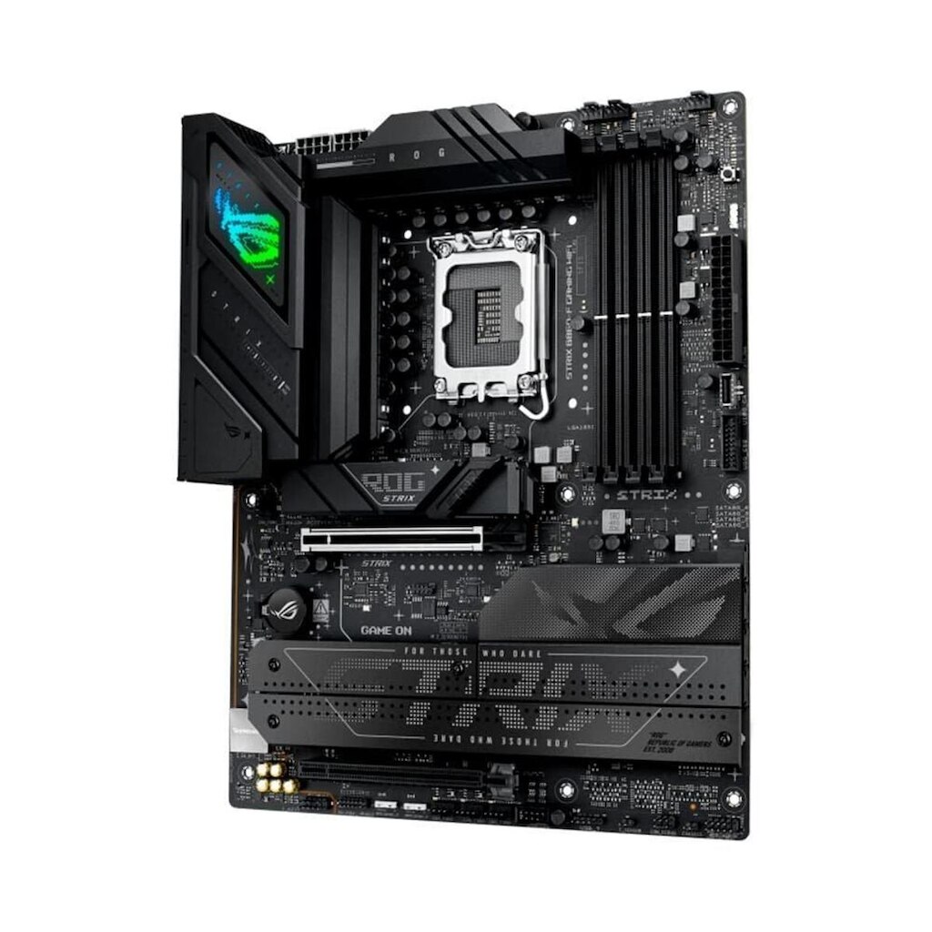 Placa Mãe ASUS ROG STRIX B860-F GAMING WIFI, Intel LGA 1851, ATX, DDR5, Wi-fi, Bluetooth