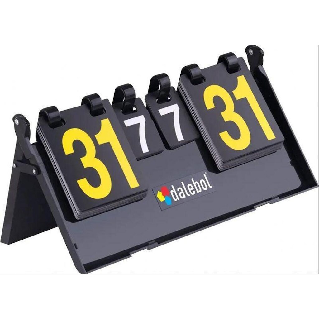 Placar De Mesa Esportivo Manual Pvc Rígido - Ref SBD24