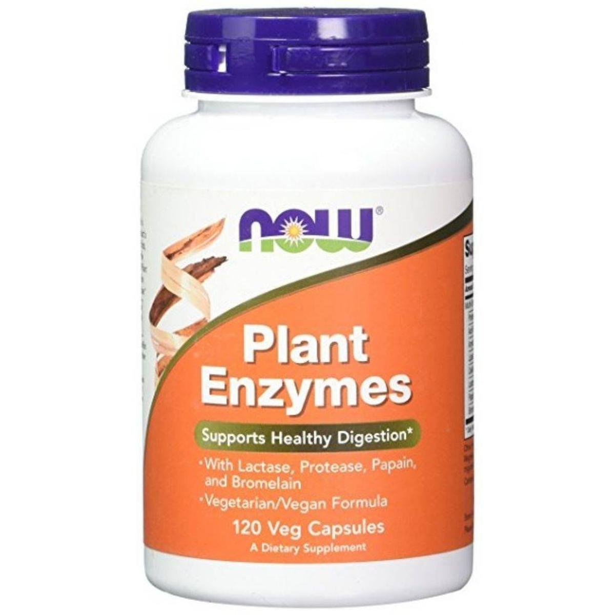 Plant Enzymes 120 Caps Now Sem Sabor Netshoes