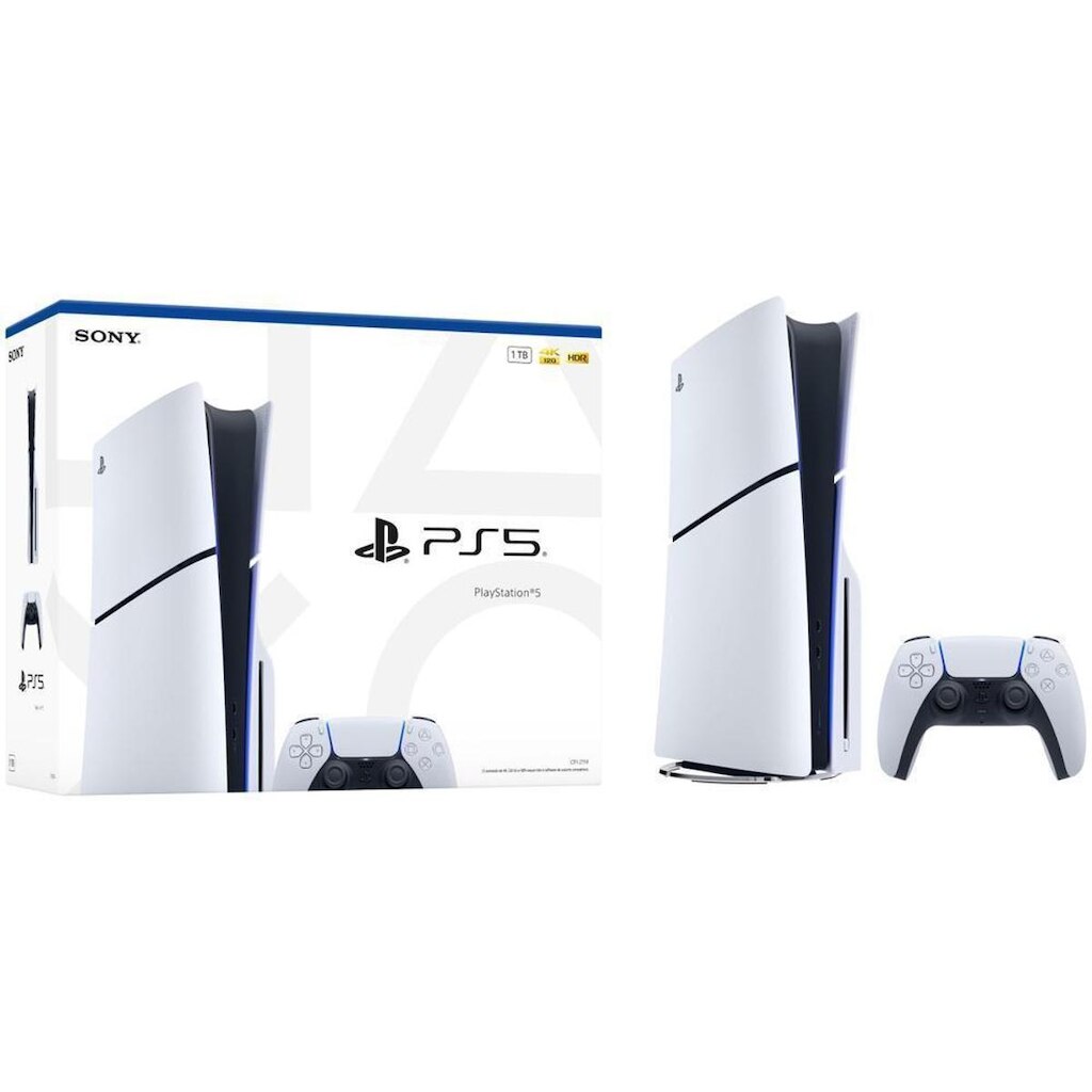 PlayStation 5 Slim Disk 1TB + 1 Controle Sony