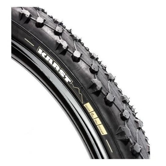 Pneu Bicicleta Ciclismo Bike Mtb Levorim Karst 26x1.95 Kevlan - Preto Menor preço em Pneu Bicicleta Ciclismo Bike Mtb Levorim Karst 26x1.95 Kevlan - Preto
