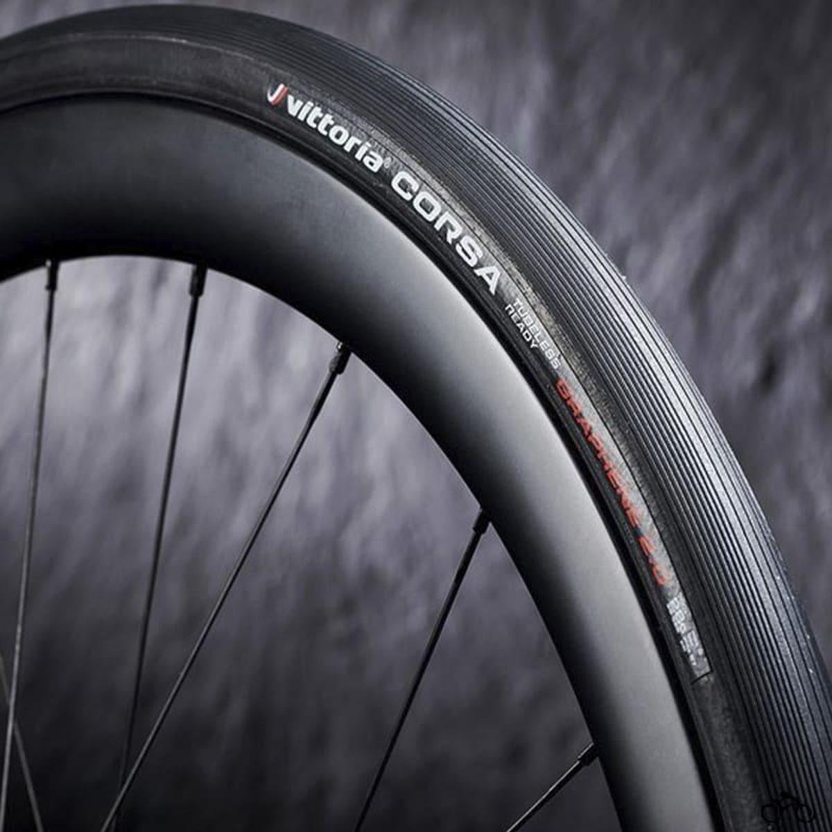 Pneu de Bicicleta Vittoria Corsa 700 x 25 Speed Kevlar - Preto