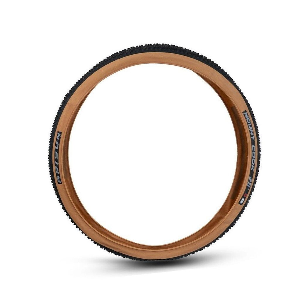 Pneu Mount Cook 29x2.25 Kevlar 60 TPI Tanwall Dobrável MTB Faixa Marrom