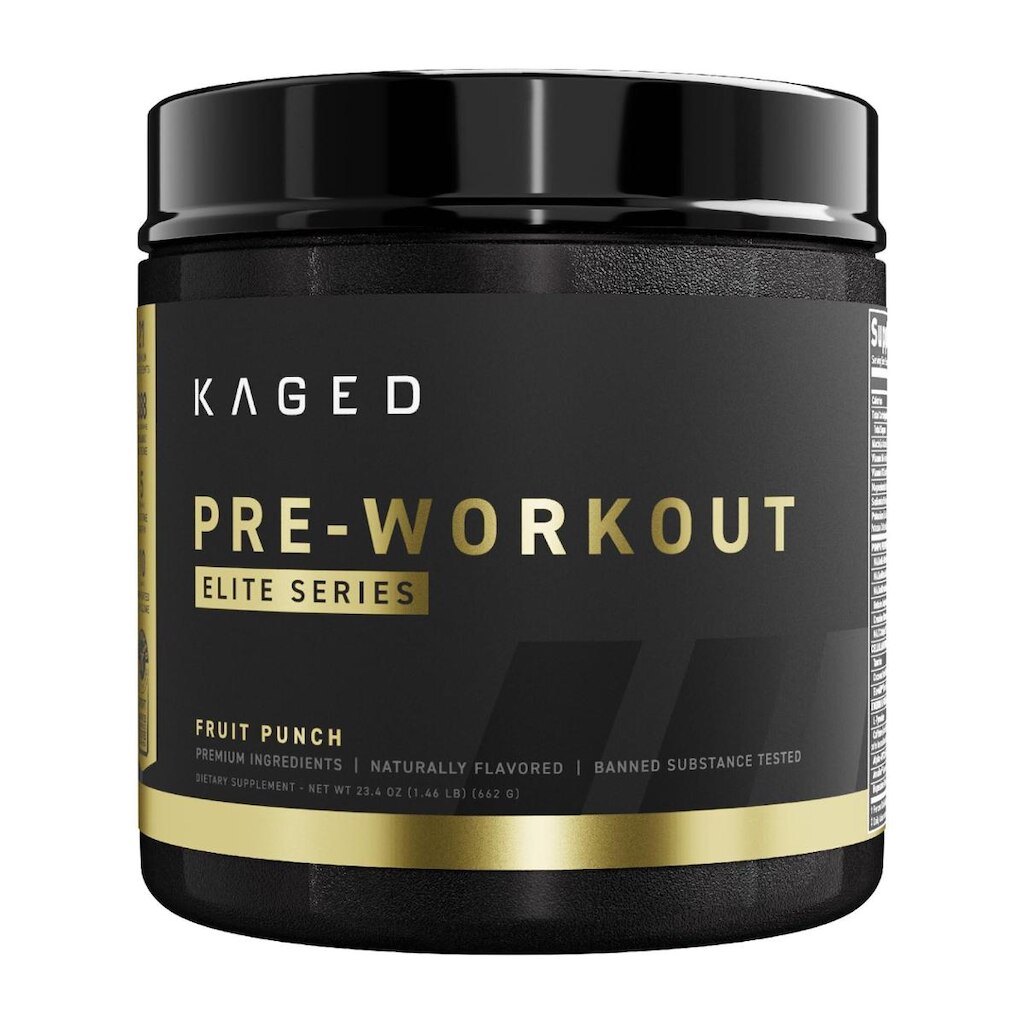 Pó Pré-Treino Kaged Pre-Workout Elite Fruit Punch Flavo