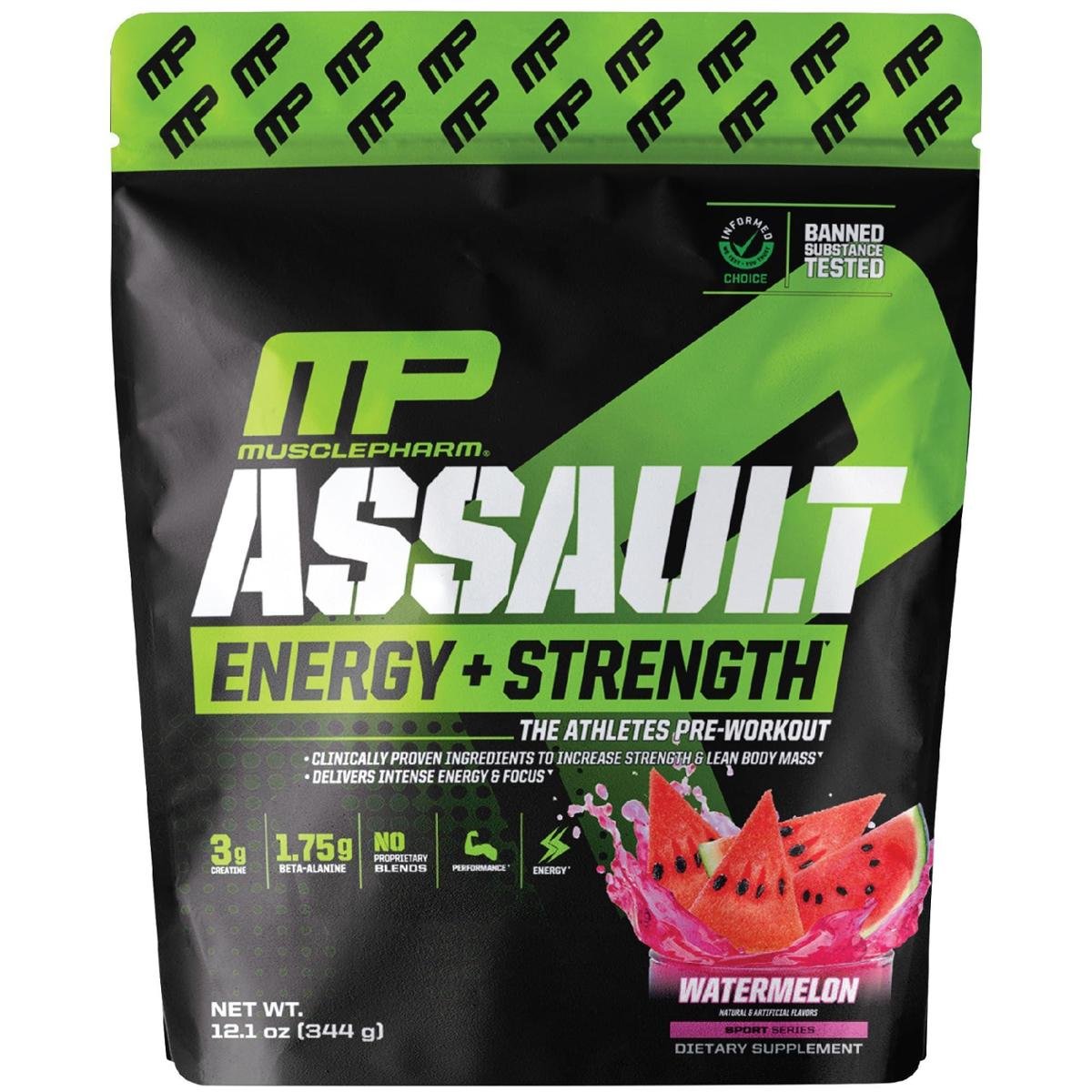 Pó Pré-Treino Muscle Pharm Assault Energy & Strength