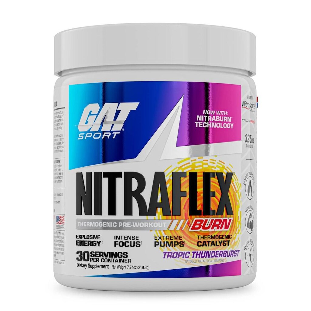 Pó Termogênico Pré-Treino Gat Sport Nitraflex Burn