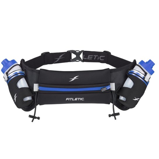 Pochete de Hidratação Fitletic - Preto+Azul Menor preço em Pochete de Hidratação Fitletic - Preto+Azul