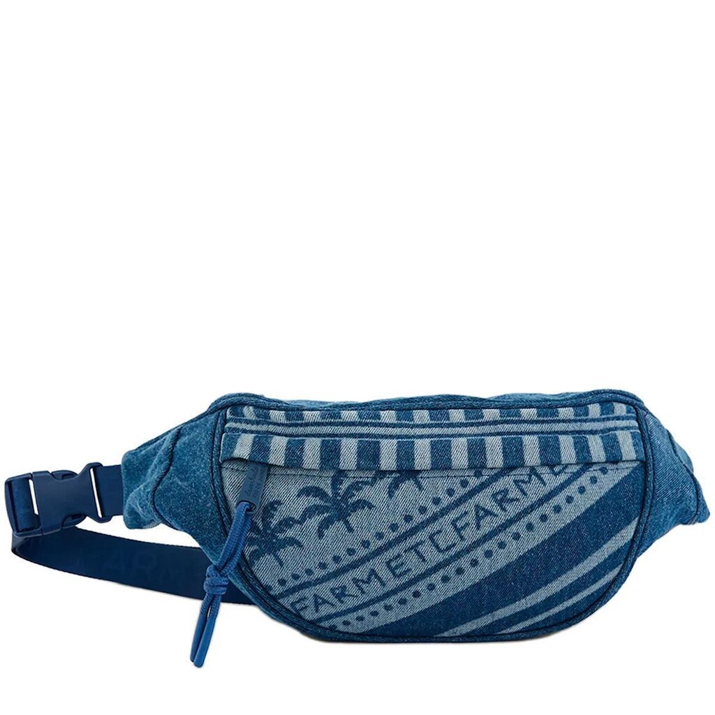 Pochete Farm Rio Dengo Jeans Lenço Tropical