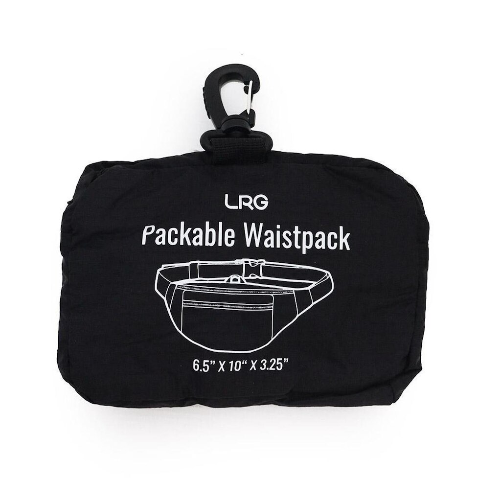 Pochete Lrg Packable Waistpack - Preto