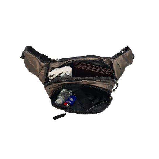 POCHETE MASCULINA BOLSA CINTURA MOTOQUEIRO MULTIUSO