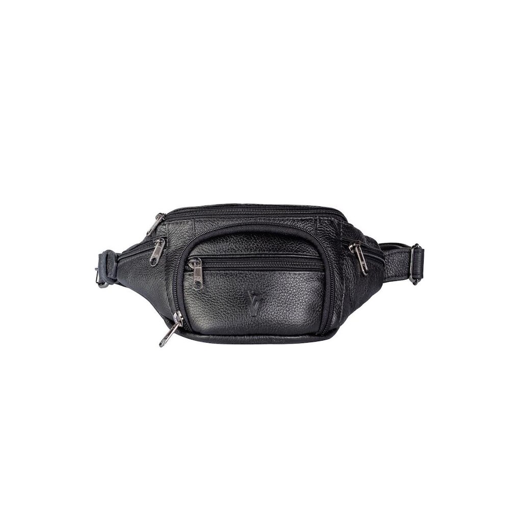 Pochete masculina de couro floater David