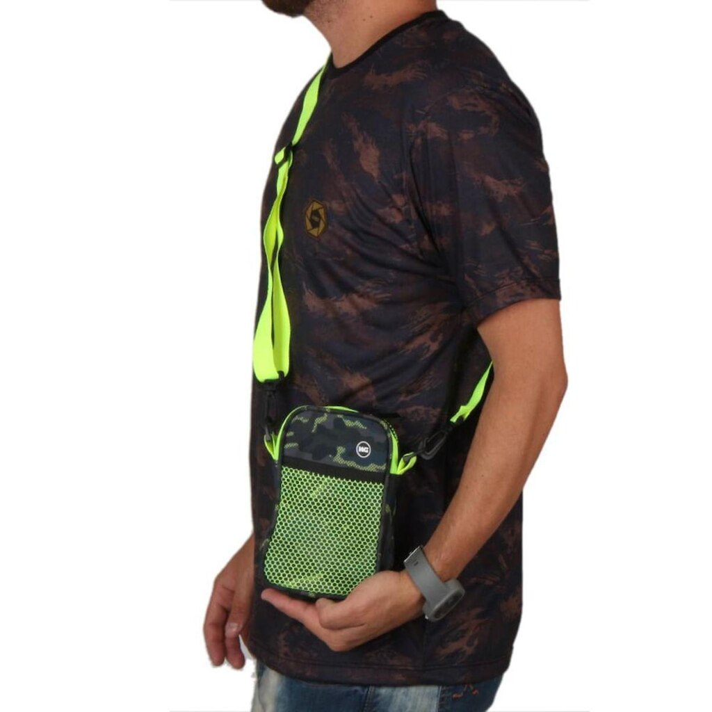 Pochete Mini Shoulder Wg Camo Fluor Wg