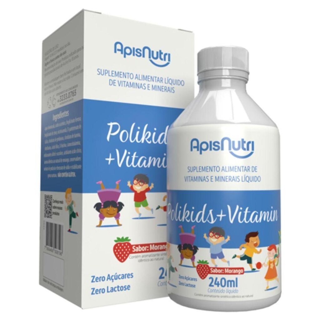 Polivitaminico Kids Vitamin 240ML - ApisNutri