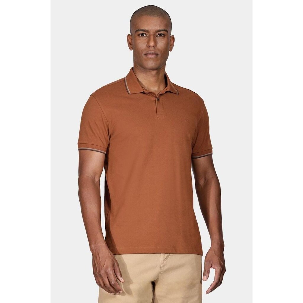 Polo Aramis Básica Caramelo