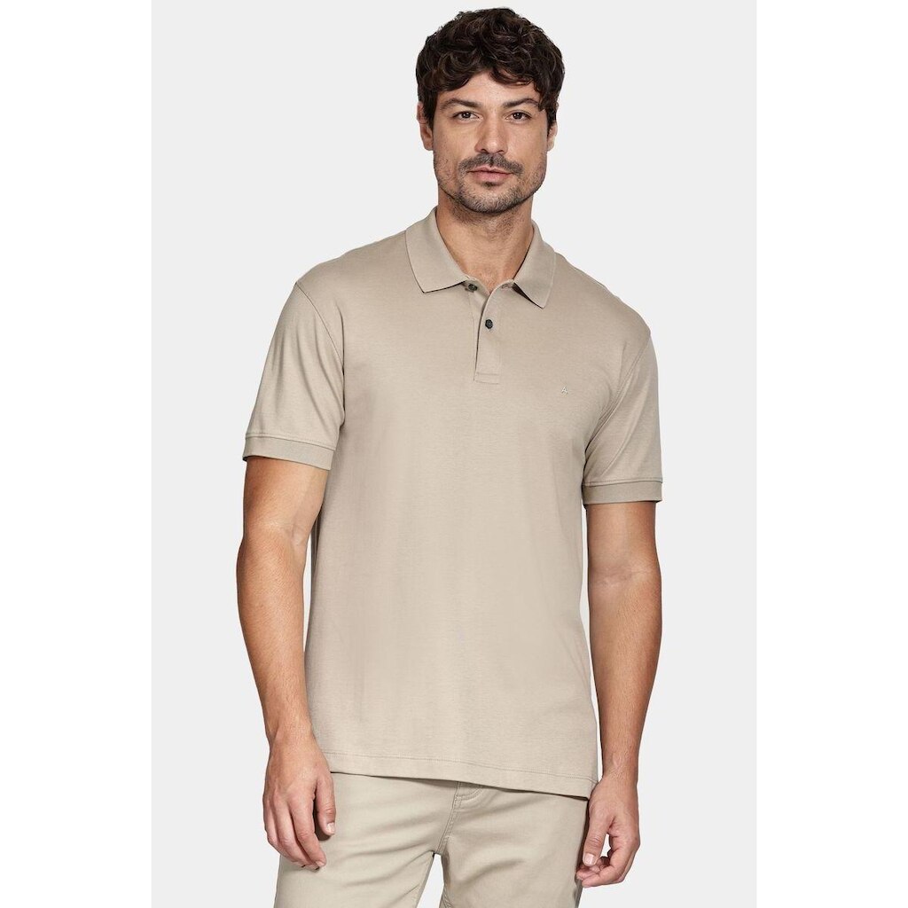 Polo Aramis Interlock Pima Caqui