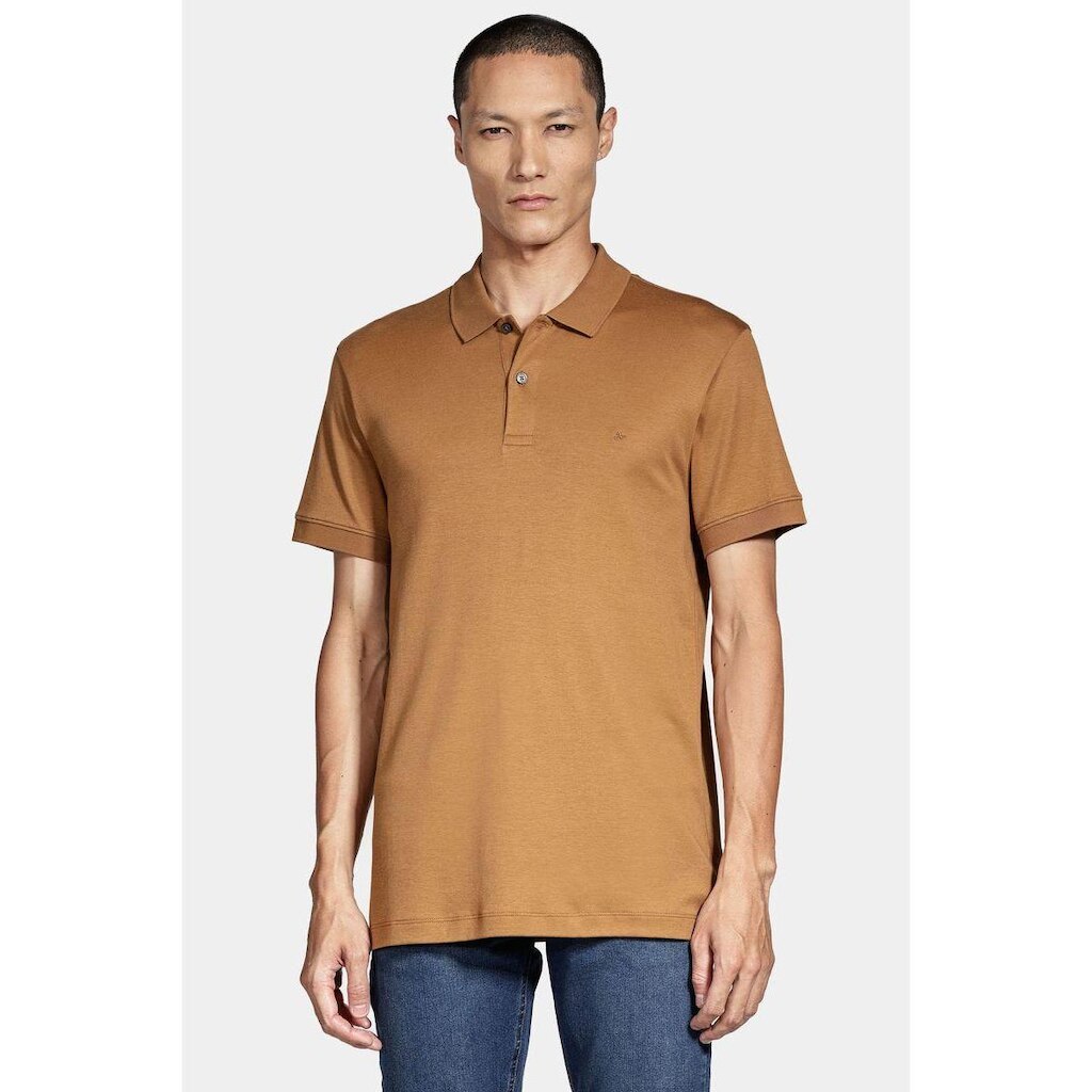 Polo Aramis Interlock Pima Caramelo