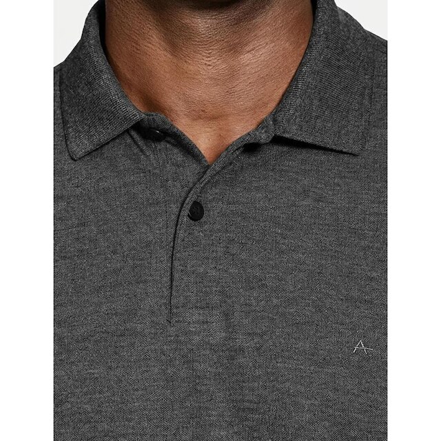 Polo Aramis Masculina Piquet Basic Mono Icon Grafite Mescla