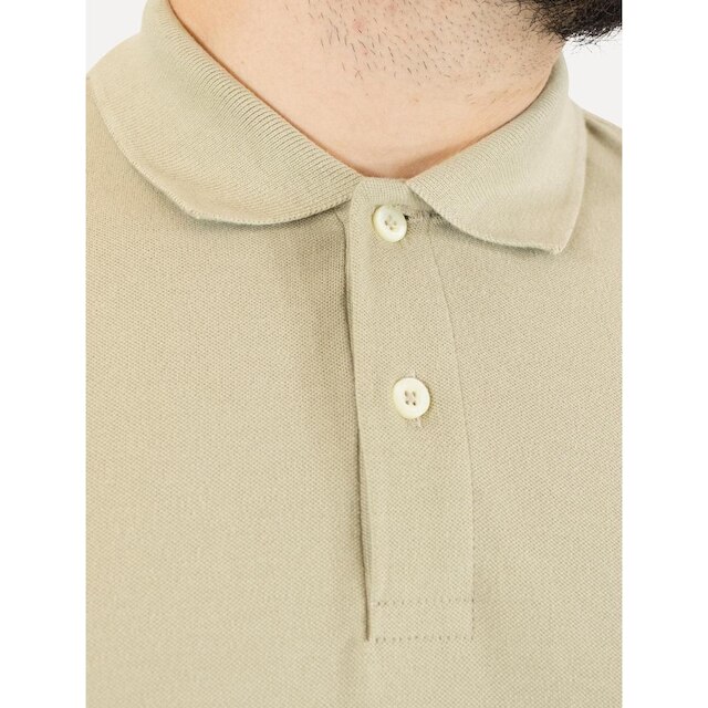 Polo Aramis Masculina Regular Basic Piquet Dark Cáqui