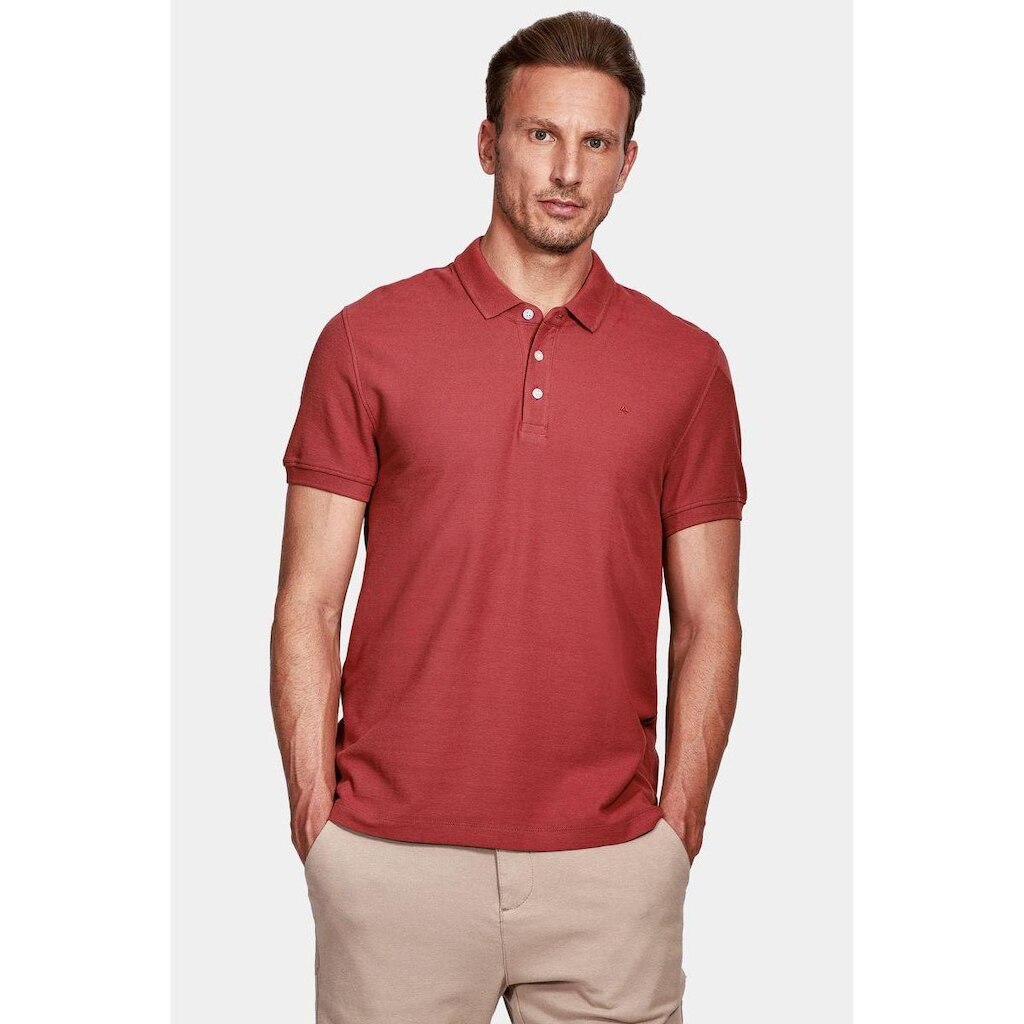Polo Aramis Piquet Básica Vermelho Maca