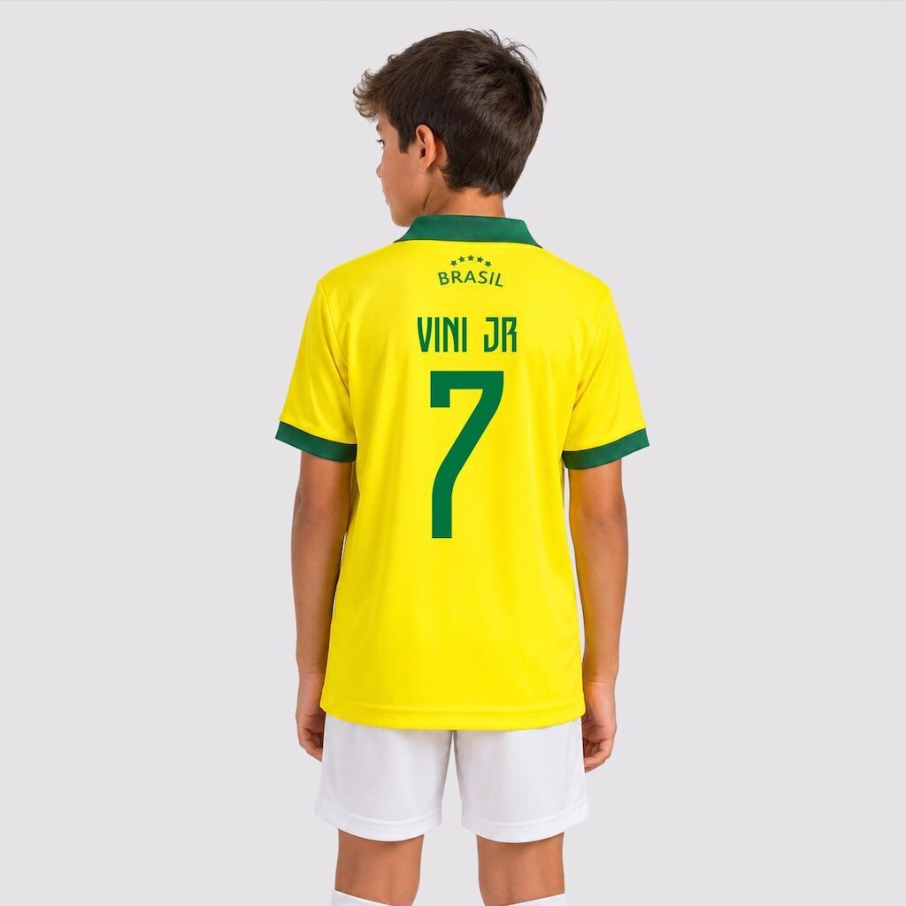 Polo Balboa Brasil Penta Infantil  7 Vini Jr