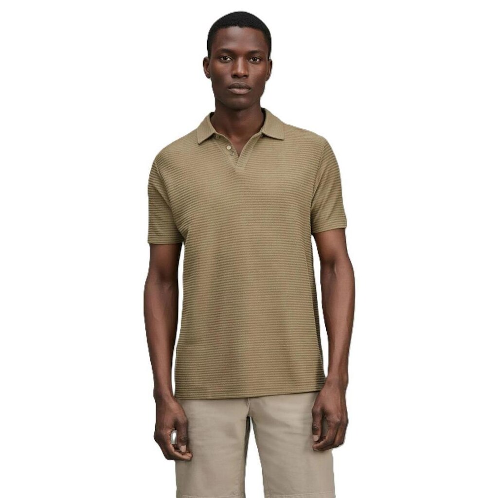 Polo Bata Listrado Oliveiras Reserva