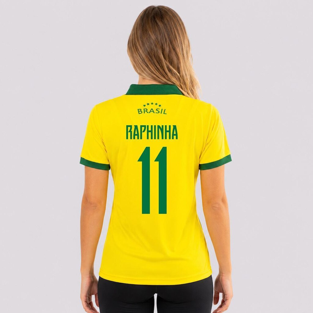 Polo Brasil Penta Feminina  11 Raphinha