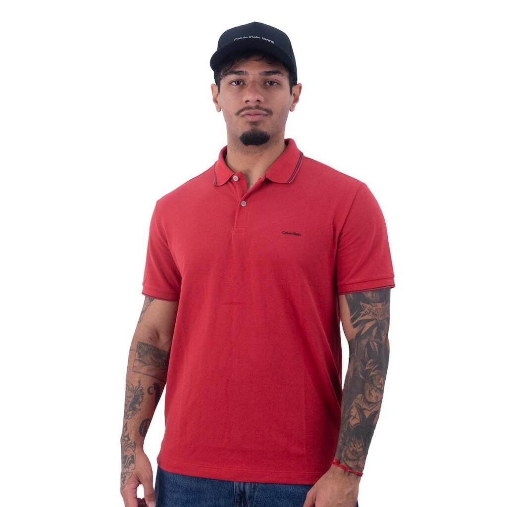 Polo Calvin Klein Regular Masculino