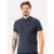 Polo Colcci Masculina Malha Class Navy Logo Azul Marinho - Marinho