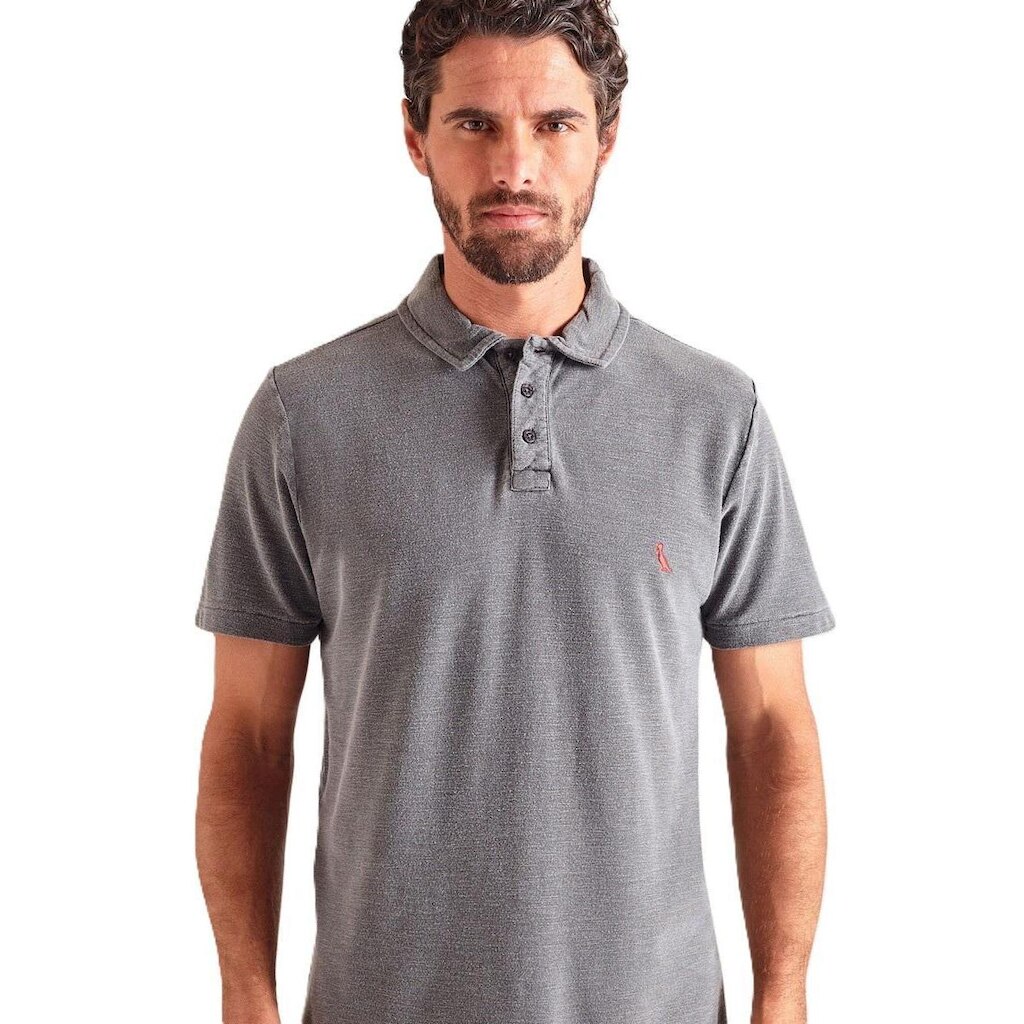 Polo Cont Piquet Flame Mc Reserva