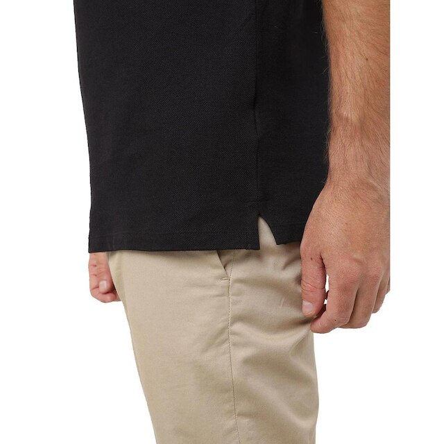 Polo Dudalina Masculina Essentials Extra Cotton Dark Icon Preta